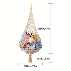 Stuffed Animal Hammock Holder Organizer for Kids Room