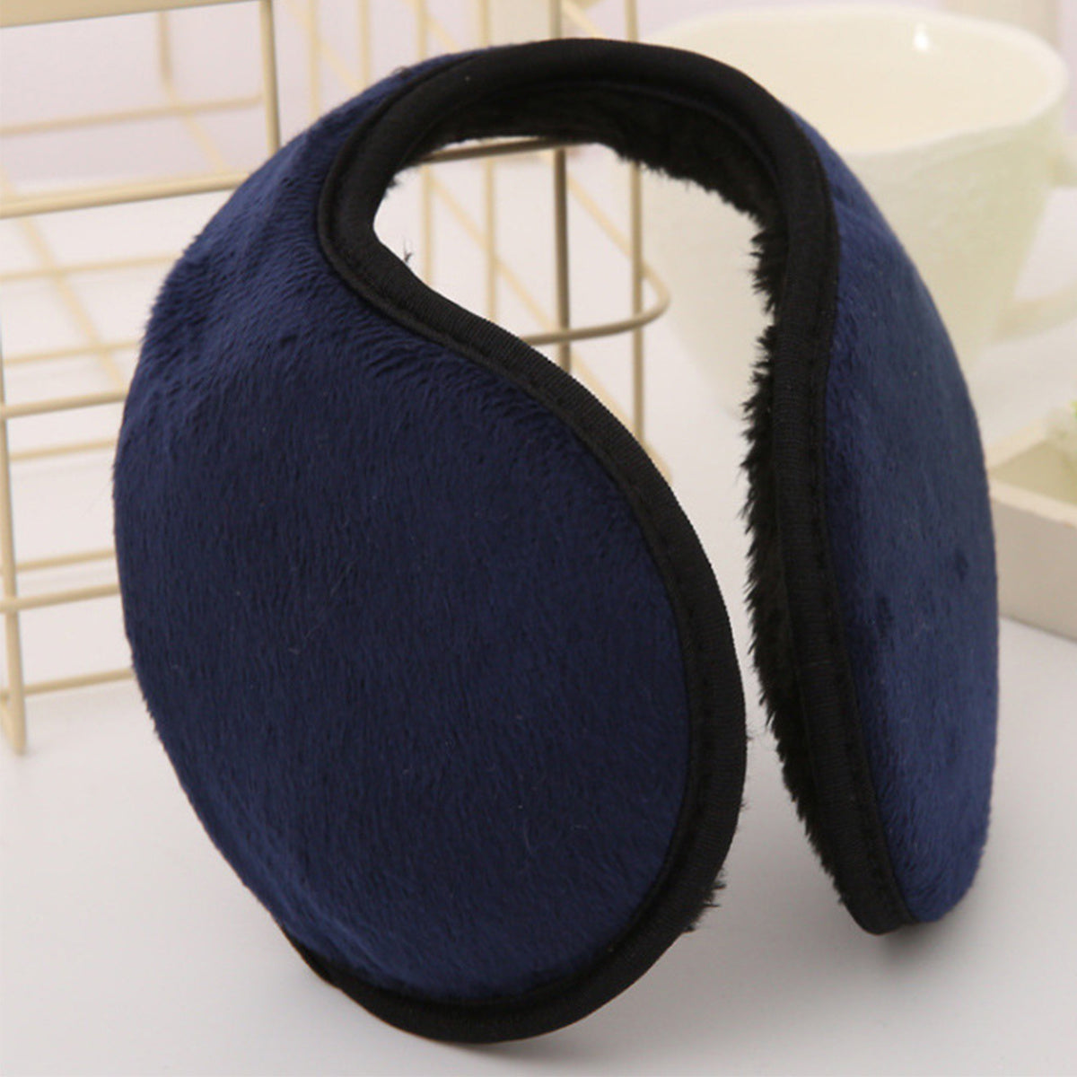 Men's Plush Earmuffs for Winter Outdoor Activities
