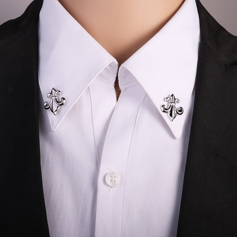 Men's Deer Knit Shirt Collar Buckle