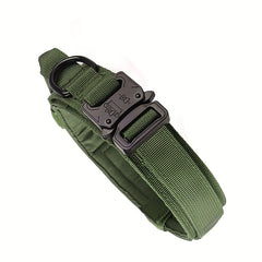 Heavy Duty Tactical Dog Collar with Handle for Training