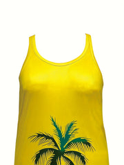 Ombre & Tropical Print Nightdress
