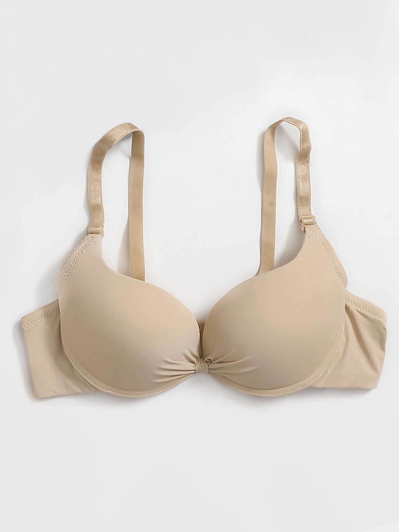 Smooth Glossy Bras Comfort T-shirt Intimates Women's Lingerie