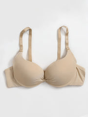 Smooth Glossy Bras Comfort T-shirt Intimates Women's Lingerie