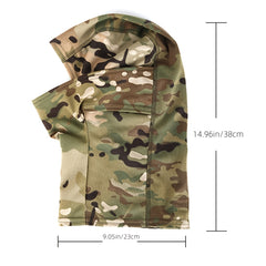 Camouflage Neck Cover Summer Riding Headgear Ice Silk Dustproof Sunscreen