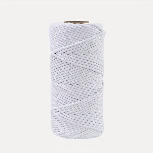 Colorful DIY Woven Cotton Rope For Crafts Christmas Decorations
