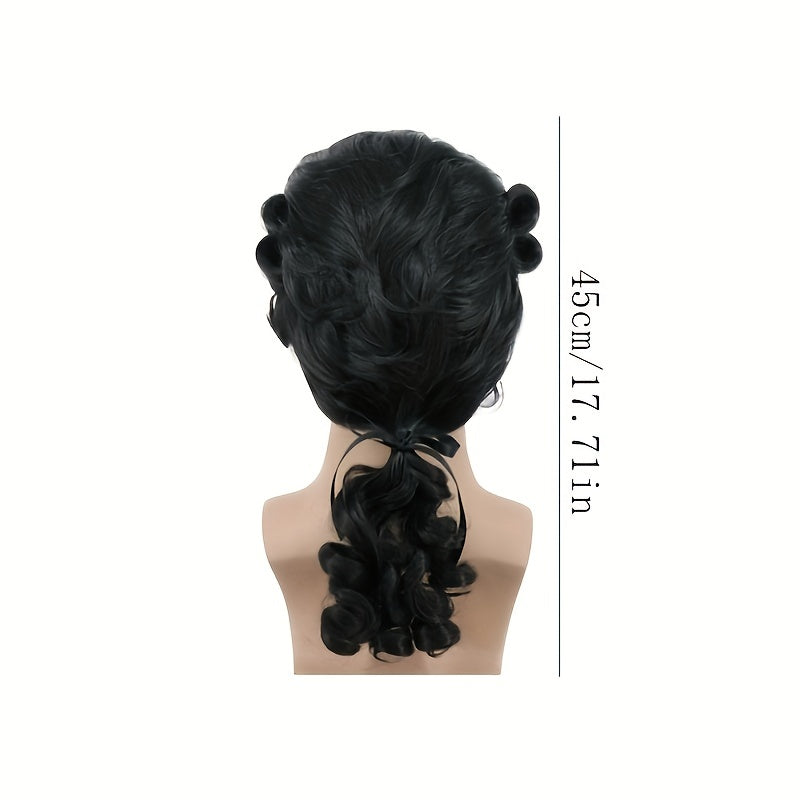 Men's Masquerade Halloween Baroque Wig