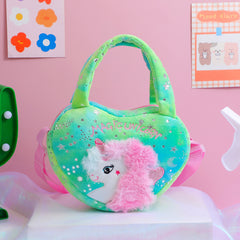 Girls Unicorn Pattern Shoulder Bag