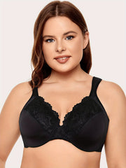Full Cover Underwire Bra with Comfort Straps