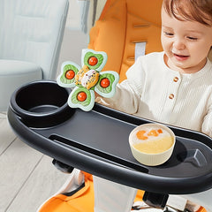 Baby Stroller Dinner Plate Tray and Cup Holder for Baby Dining Chair