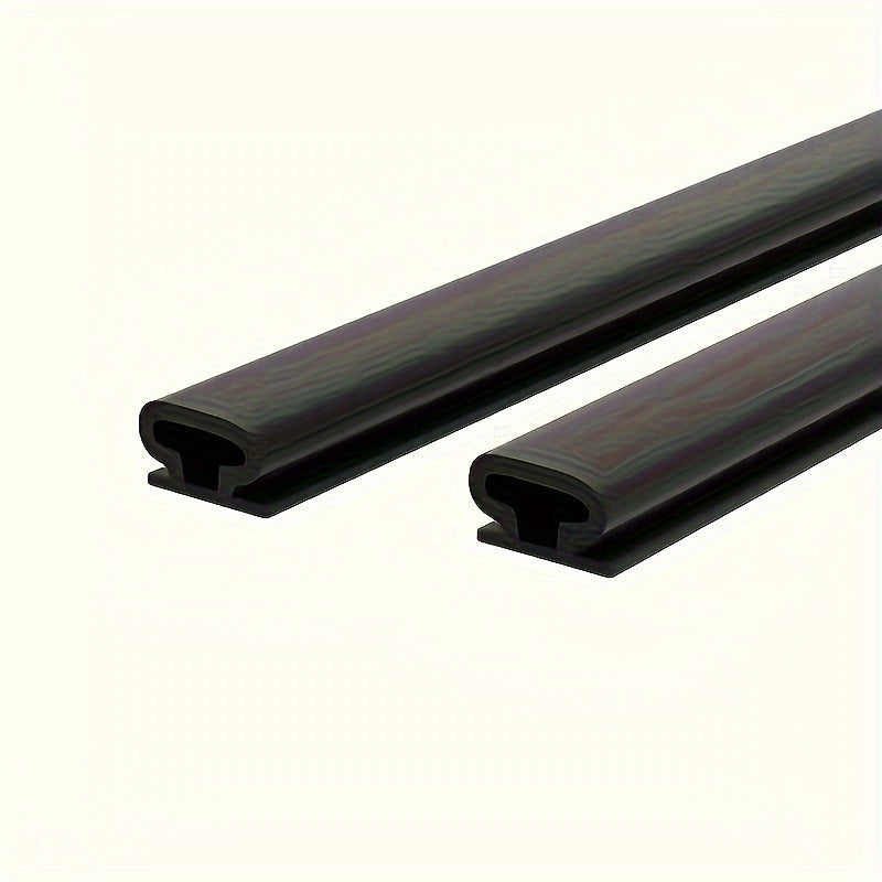 D-Shape Door Weather Stripping 10 Meter Self-Adhesive Backing Soundproofing Seal