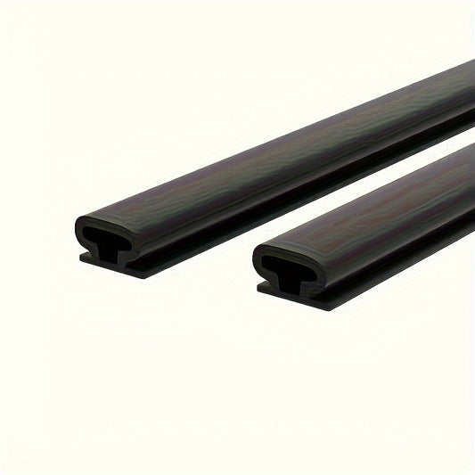 D-Shape Door Weather Stripping 10 Meter Self-Adhesive Backing Soundproofing Seal