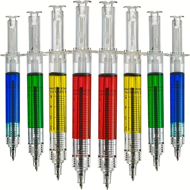 1PC Syringe Pen Flexible Fun Novelty Pen For Nurses Nursing School Supplies