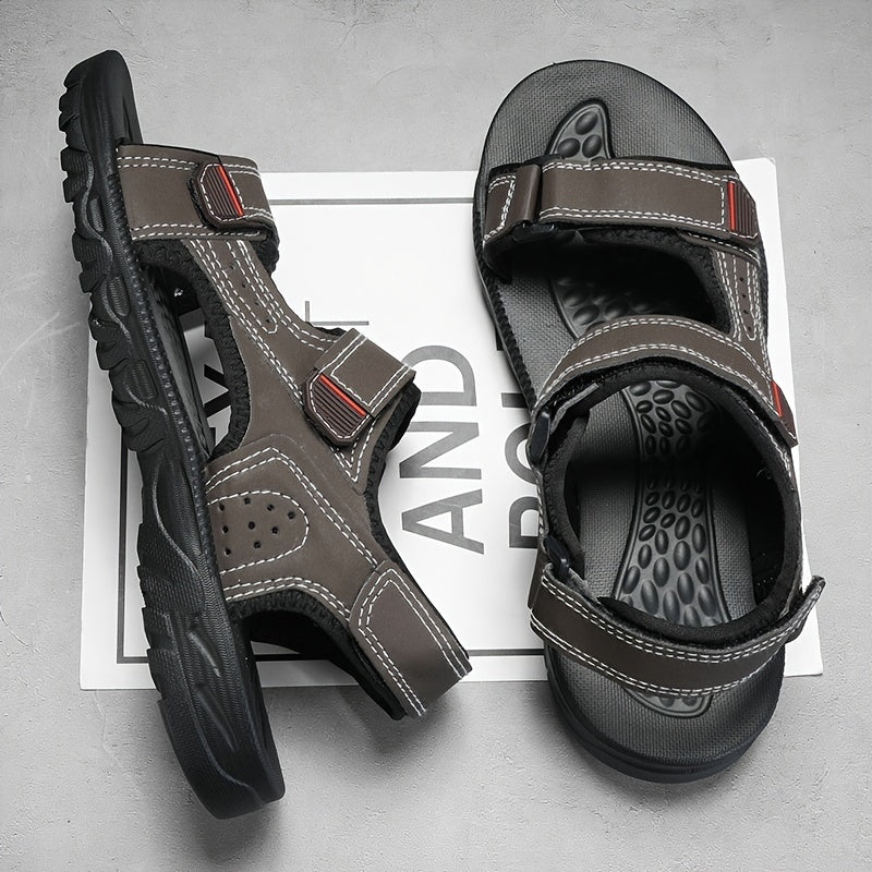 Men's Open Toe Sandals Non Slip Outdoor Hiking Trekking Beach Shoes