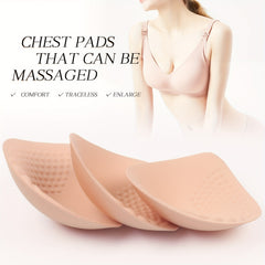 2 Pairs Soft Bra Insert Pads Women's Lingerie Accessories