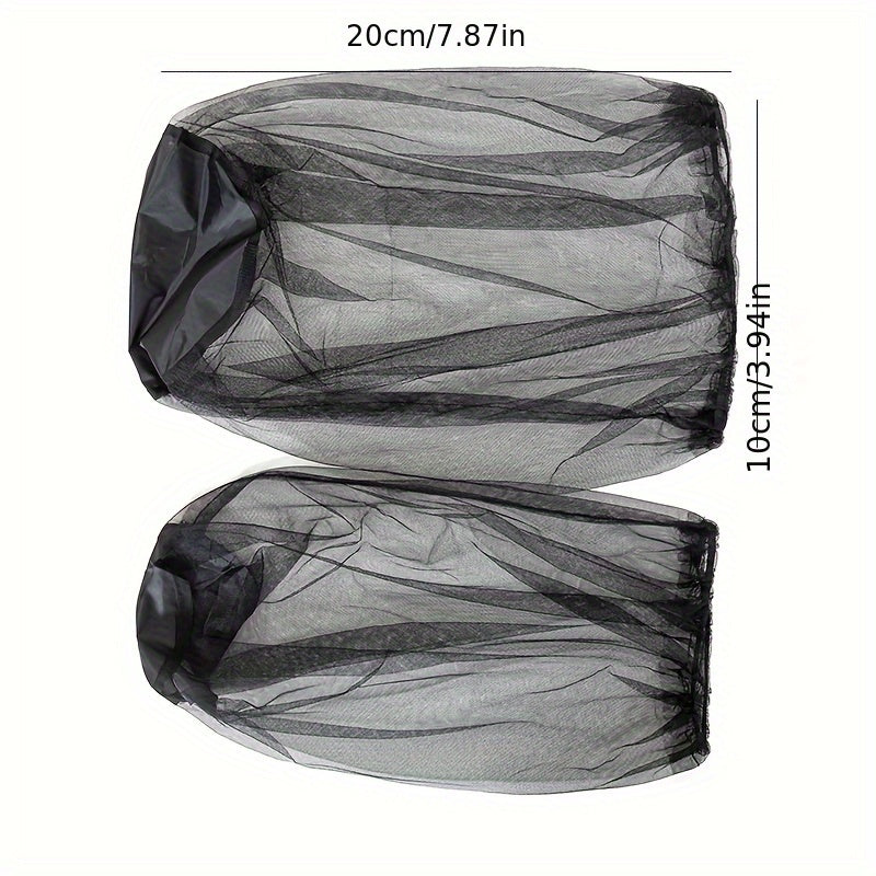 Anti Mosquito Fishing Mesh Hat with Face Cover for Night Fishing