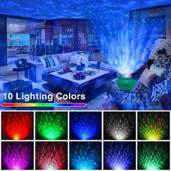 Starlight Projector 3-In-1 Night Light with Music Speaker & Remote