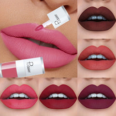 High Pigmented Matte Lip Glaze Long Lasting Non Smudge Lipstick