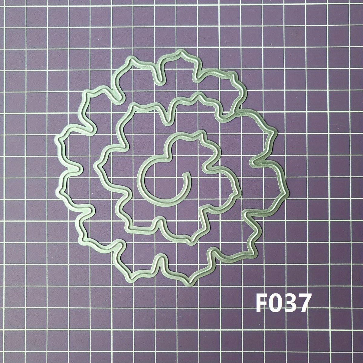1pc Spiral Flower Metal Cutting Dies for Scrapbooking DIY Cards Craft Decor