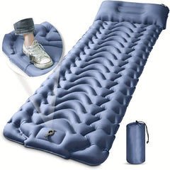 Inflatable Camping Sleeping Pad with Pillow