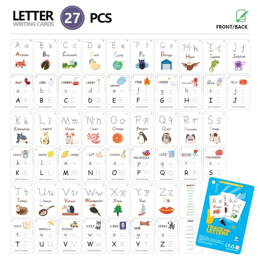 Educational Cognitive Flashcards with Tracing Pen - Perfect Learning Toy