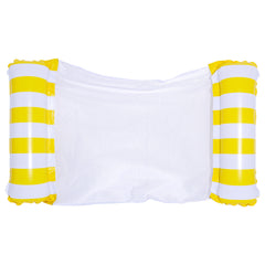 Inflatable Water Hammock for Adults Mesh Swimming Float
