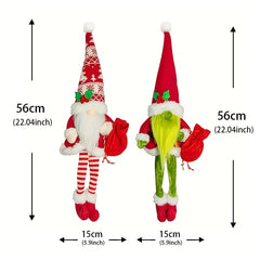 Green Haired Monster Old Man Doll Christmas Decoration