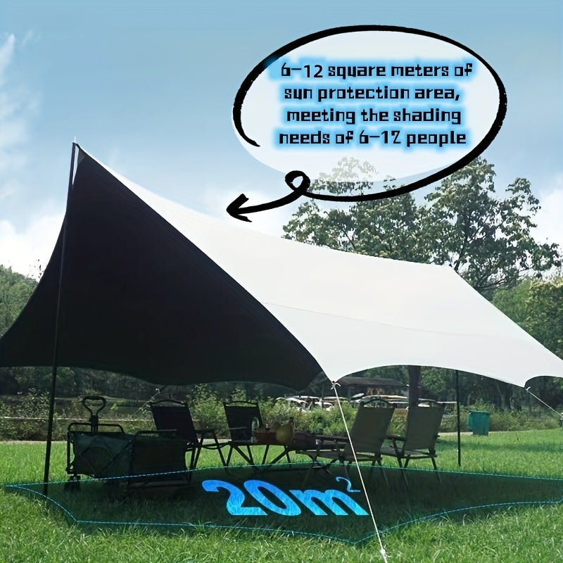 Butterfly Shaped Sunscreen Canopy for Outdoor Camping