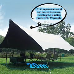 Butterfly Shaped Sunscreen Canopy for Outdoor Camping