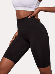 Seamless Hip Lifting Biker Shorts High Stretch Yoga Exercise Women's Activewear
