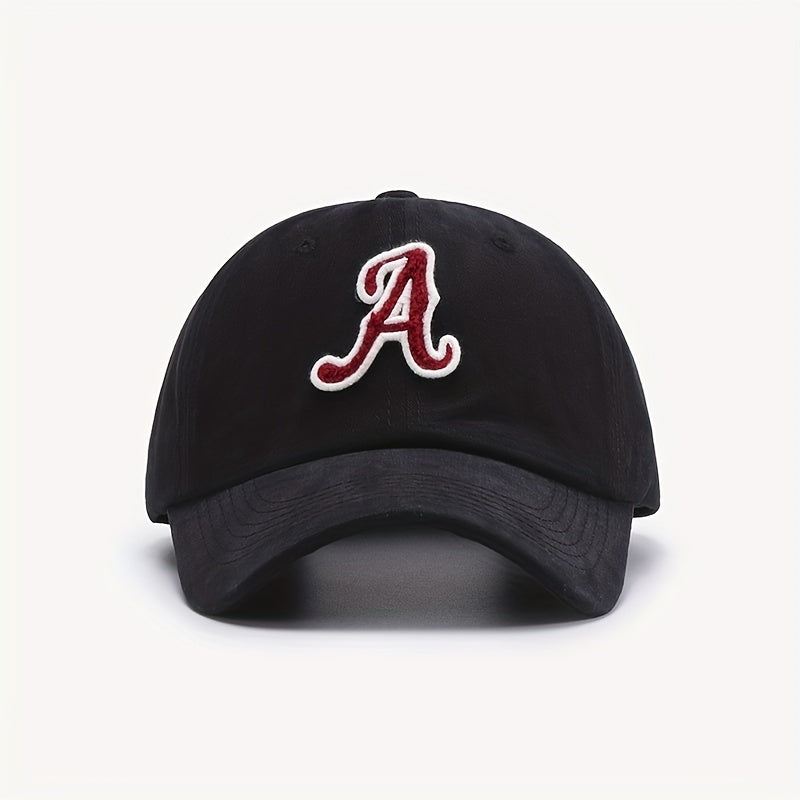 Solid Cotton Sunshade Dad Hat Adjustable Couple Sun Hats