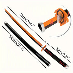 Anime Sword Samurai Katana Sword Halloween Cosplay Roleplay Props Decoration