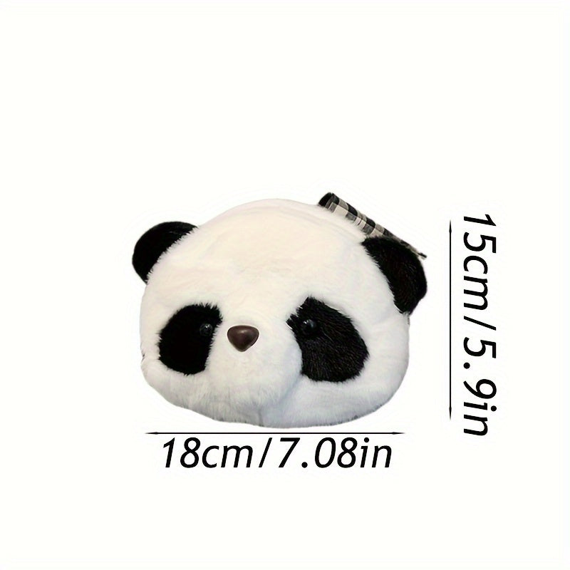 Panda Plush Crossbody Bag Mini Coin Purse Shoulder Bag