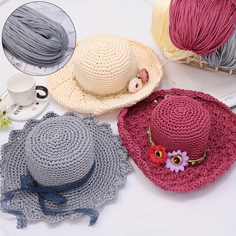 Viscose Thread 200g Hand-knitted Hat T Medium Thick Light Body Hollow