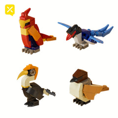 Birds Building Block Set - Ideal Holiday Gift for Kids