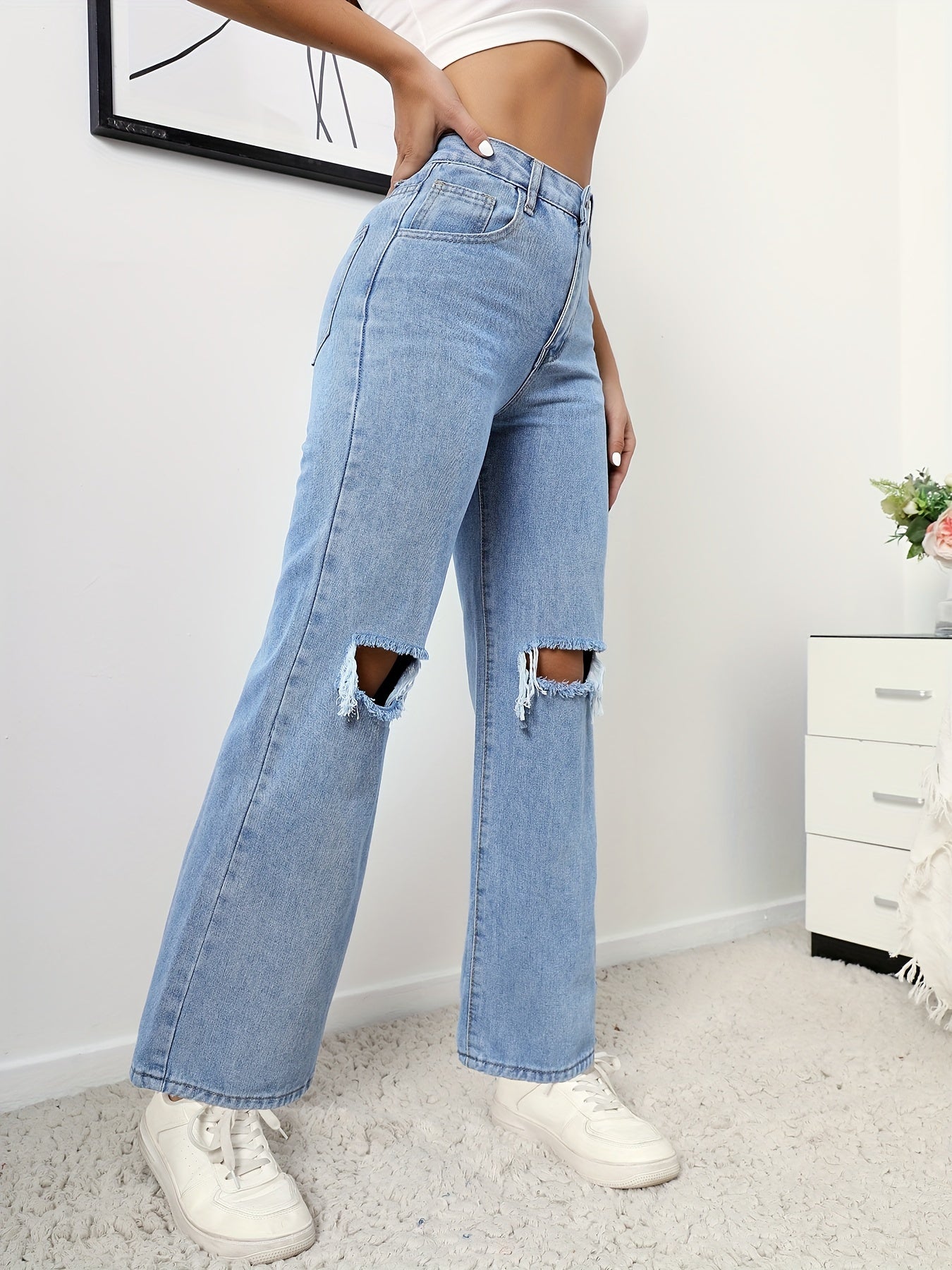 Loose Fit Baggy Jeans Women's Denim Jeans
