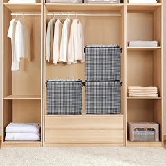 Large Capacity Clothes Storage Bag with Reinforced Handle for Blankets Bedding
