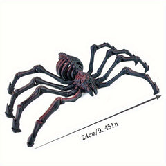 Flexible Spider Sculpture 3D Printed Multicolor Plant Material