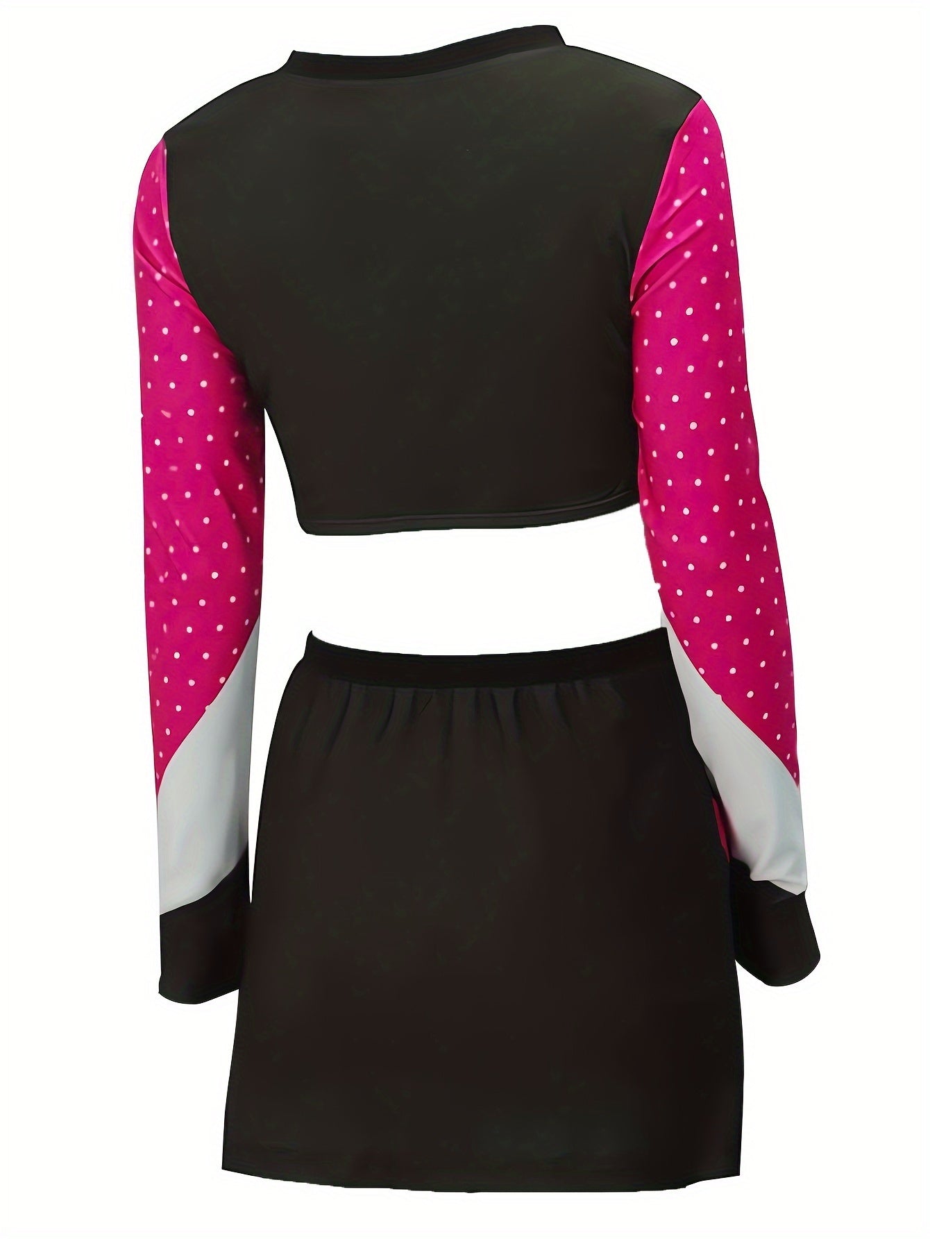 Girls Cheerleading Suit Comfy Sets For Sports Performance