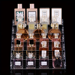 Makeup Storage Rack Transparent Acrylic Organizer for Cosmetics and Nail Polish