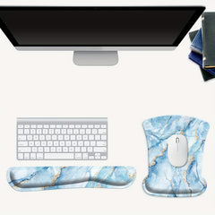 HUADO 3 in 1 Gaming Mouse Pad & Keyboard Wrist Rest
