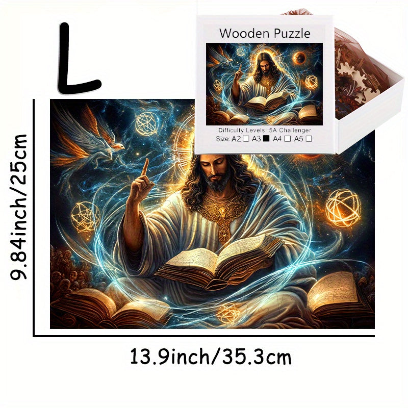 Jesus Wooden Puzzle 36 Vibrant Pieces for 3 Year Olds