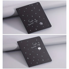 2pcs Paper Star Notebook Creative Student Hand-painted Notepad