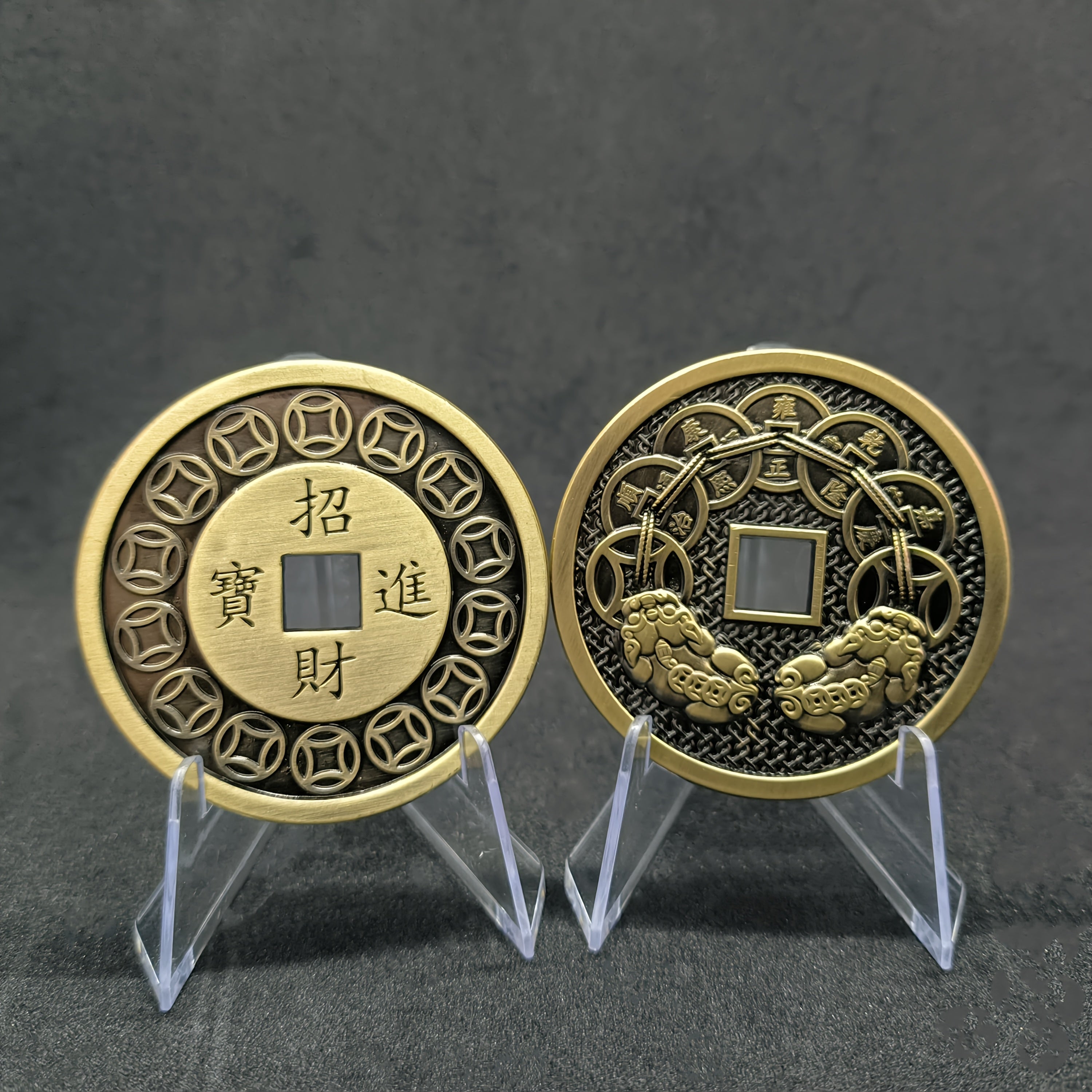 Chinese Traditional Prosperity Coin for Wealth Attraction