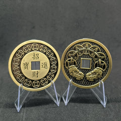 Chinese Traditional Prosperity Coin for Wealth Attraction