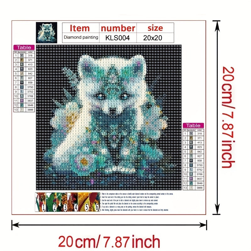 DIY 5D Diamond Painting Kit - Zodiac Series - 7.87X7.87ft