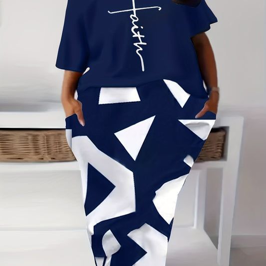 Casual Outfits: Women's Plus Two Piece Set