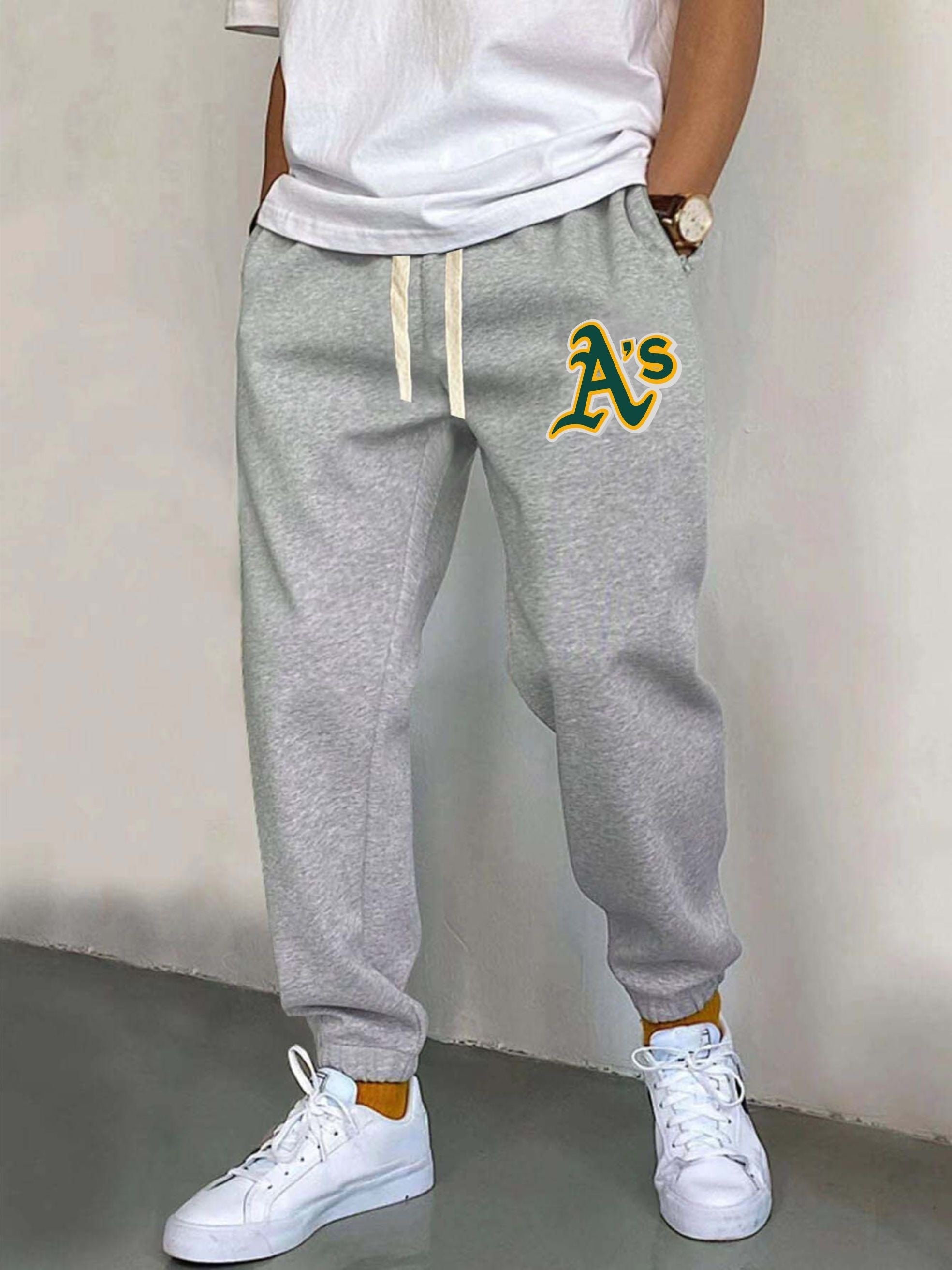 Men's Drawstring Sweatpants Casual Jogger Pants For Autumn Winter