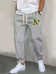 Men's Drawstring Sweatpants Casual Jogger Pants For Autumn Winter