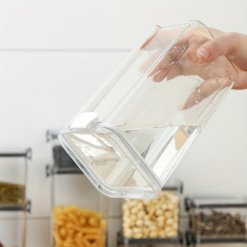 Clear Airtight Food Storage Containers Moisture-proof Sealed Fresh Box