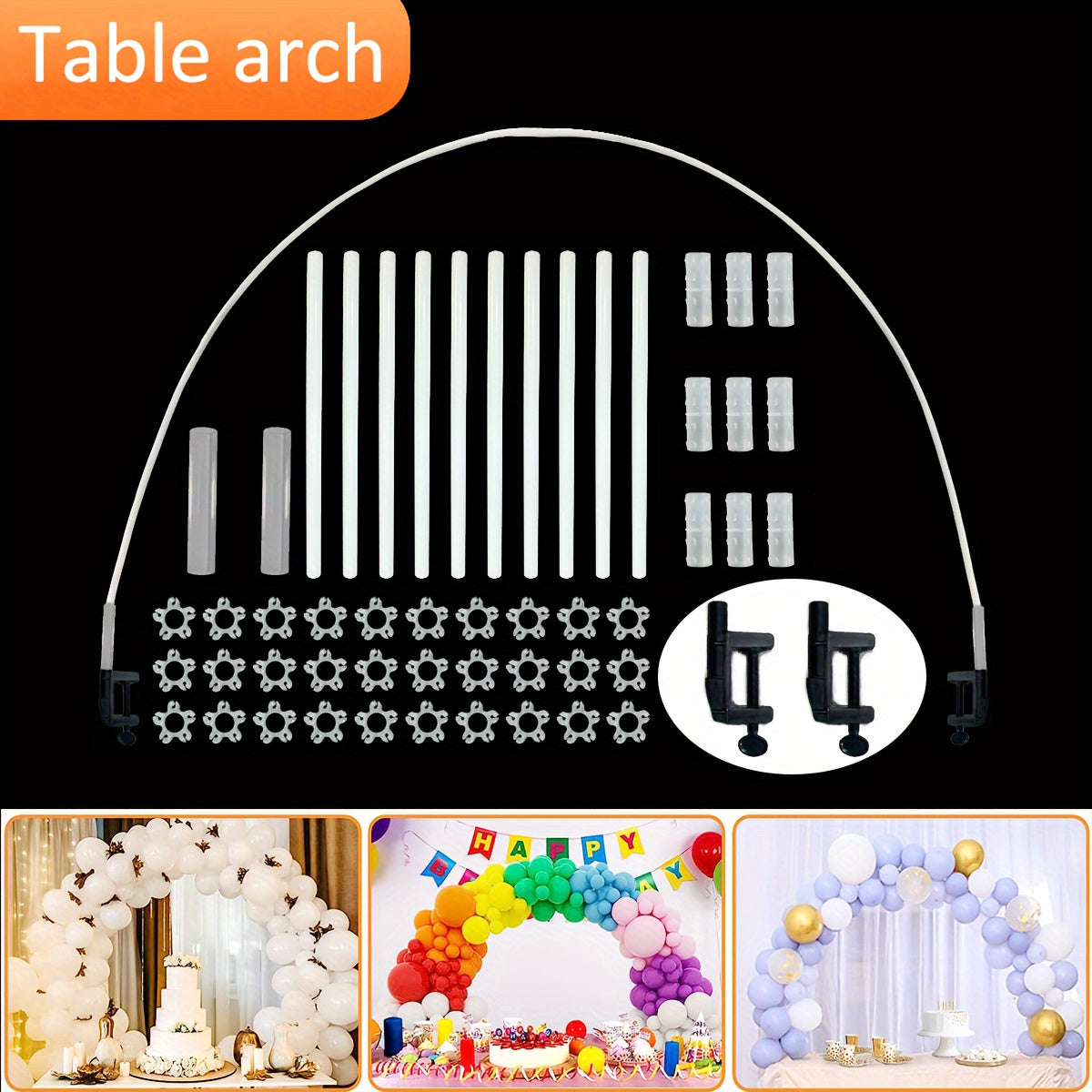 Party Balloon Arch Kit for Backdrop Decoration